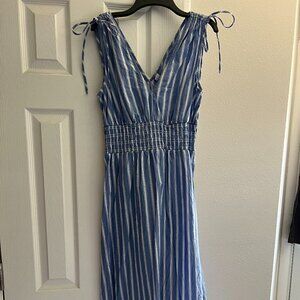 Old Navy Blue & White striped dress